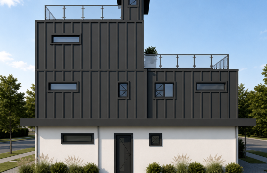 Haida South east elevation